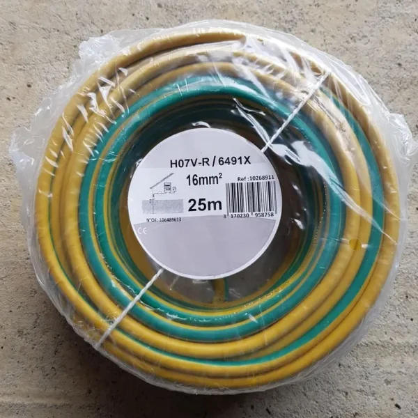 1 Core Ground Wire 6491X 16mm2 25m