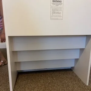 Kids Bookcase - White