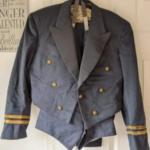 Rare Vintage RAF Flight Lieutenant Mess Dress Uniform by Moss Bros Covent Garden