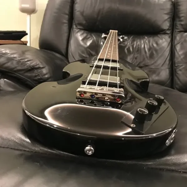 Cort EFVB1 Viola Bass Guitar - 90s - Black, solid and very well made