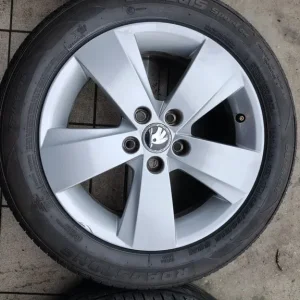 Skoda Fabia 15 inch alloy wheels 2017 5x100 - Image 2