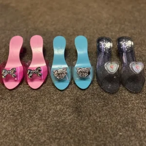 3 x princess shoes