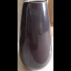 Purple Teardrop Shape Vase H247mm x D/W135mm - Image 2