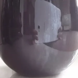 Purple Teardrop Shape Vase H247mm x D/W135mm - Image 4