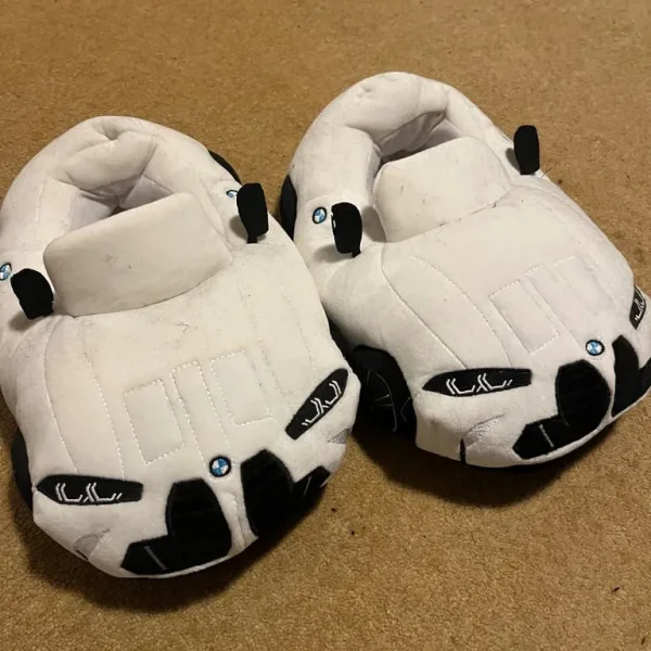 BMW slippers size 9