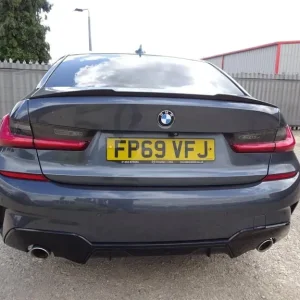 2019 BMW 330e M Sport Hybrid 3 Series Auto – Front and Side Damage, Starts, Repairable, Salvage - Image 2