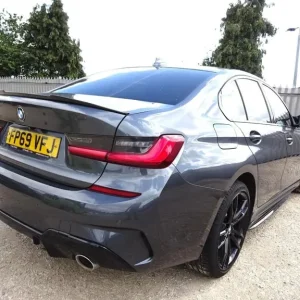 2019 BMW 330e M Sport Hybrid 3 Series Auto – Front and Side Damage, Starts, Repairable, Salvage
