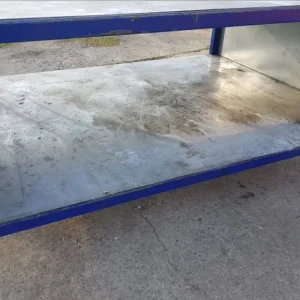 Metalwork setting out table 10ft x 5ft x 30ins high - Image 6