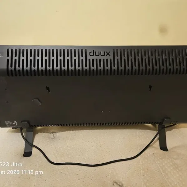 Duux Edge 2000 Convector Heater – Grey, 2000 W