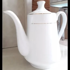 Royal Collection White Large Teapot and Sugar Pot - Image 7