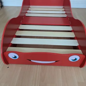 Racing car bed with mattress - Image 4