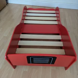 Racing car bed with mattress - Image 5