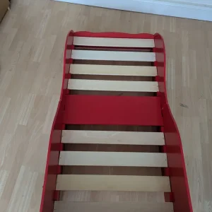 Racing car bed with mattress - Image 6