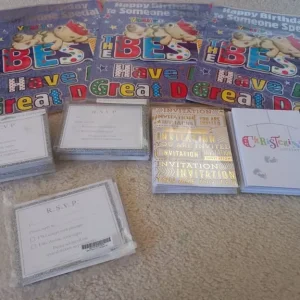 Bundle of birthday and invitation cards - Image 2