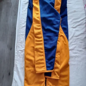 NEW FALCON REVERSIBLE SPORTS TOP - BLUE AND AMBER - Image 3