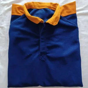 NEW FALCON REVERSIBLE SPORTS TOP - BLUE AND AMBER