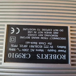 Roberts CR 9910 3 Band Clock Radio Alarm - Image 5