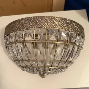 M&S ceiling light and two matching wall lights - Image 3