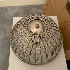 M&S ceiling light and two matching wall lights - Image 6