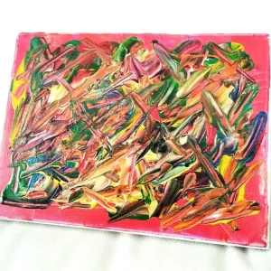 CUSTOM ARTISAN SCRAMBLED CANVAS 12X15 INCH