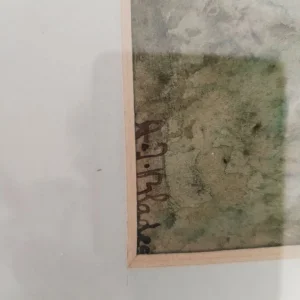Framed watercolour by AJ Blades - Image 5