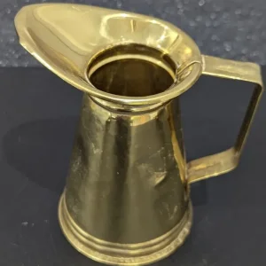 17 SOLID BRASS PITCHERS GOBLETS CANDLESTICKS BELLS TRIVET POSY BOWL TRINKET BOWL - Image 7