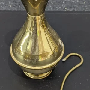 17 SOLID BRASS PITCHERS GOBLETS CANDLESTICKS BELLS TRIVET POSY BOWL TRINKET BOWL - Image 8