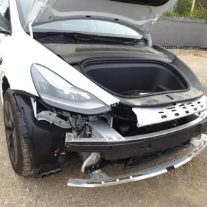 2024 Tesla Model Y Long Range RWD Electric – Front and Side Damage, Starts and Moves, Cat-S Salvage - Image 6