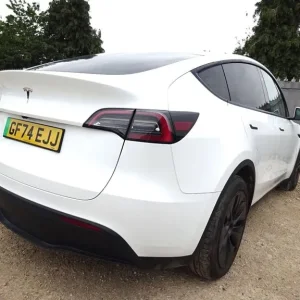 2024 Tesla Model Y Long Range RWD Electric – Front and Side Damage, Starts and Moves, Cat-S Salvage