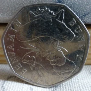 Benjamin Bunny 50p – dated 2017 - Image 3