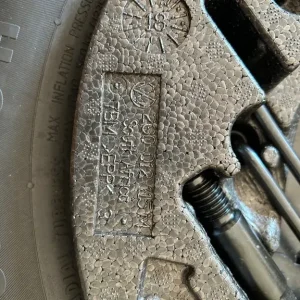 Full size spare tyre for VW Polo 2021 onwards - Image 5