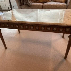 Vintage Walnut Veneer Coffee Table - Image 5