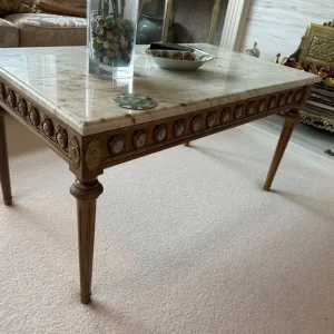 Vintage Walnut Veneer Coffee Table - Image 6