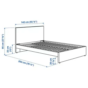 Double Bed Frame (Mattress Not Included) - Image 3
