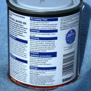 Rustins Heat Resistant Quick Drying Black Paint 250ml or 500ml - Image 2
