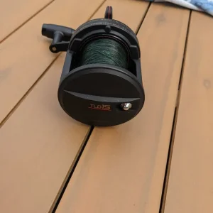 SHIMANO TLD 15 LEVER DRAG FISHING REEL WITH BRAID - Image 4
