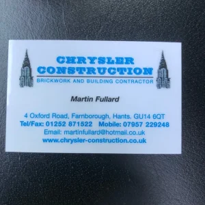Builder /brickwork