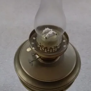Oil Lamp, Twin Wick 1980s - Image 8