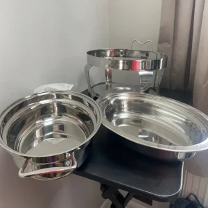 Proline Oval Chafing Dish with 12 Pots of Fuel - Image 7