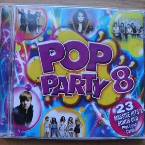 Pop Party 8 CD with bonus DVD