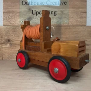 Model wooden fire truck - Image 2