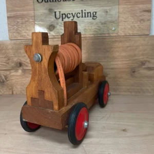 Model wooden fire truck - Image 4