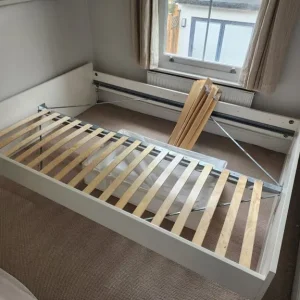 Double bed and mattress - Image 5