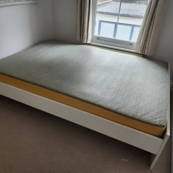 Double bed and mattress