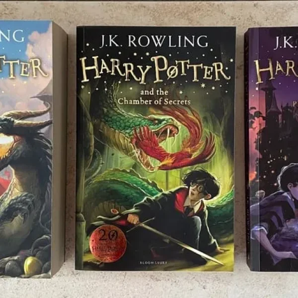 Harry Potter Paperback Books x 3