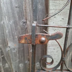 Wrought Iron Garden Gate with Hinges - Image 3