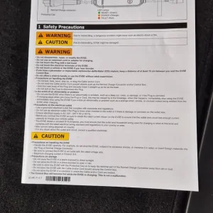 Nissan EVSE charging cable - Image 4