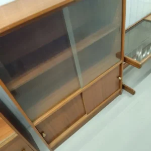 Mid century teak bookcase