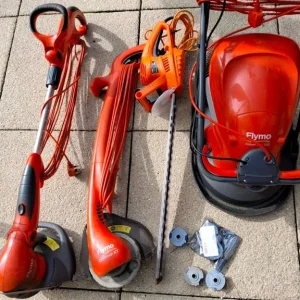 Flymo hover vac 250 and strimmers - Image 7