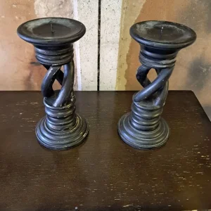 Wooden Candle Sticks
